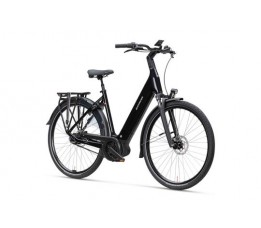 Batavus Finez E-go Power Exclusiv Lageinstap Zwart Glans 53cm 2024