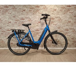 Gazelle Grenoble C8 Hmb Demo E-bike Dames Tropical Blue Glans 53cm 2024